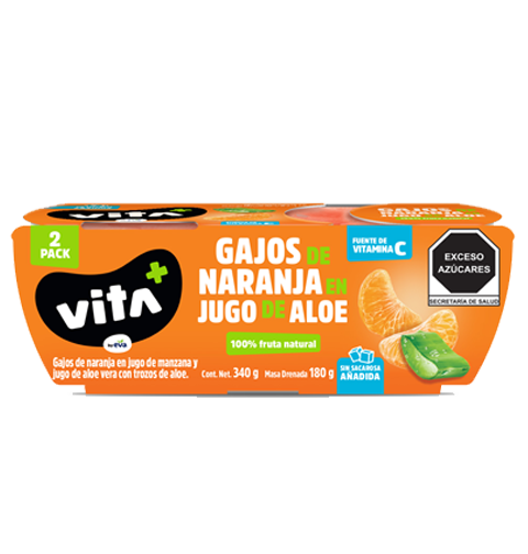 Vita + Cups-Vita+ Bipack de Naranja